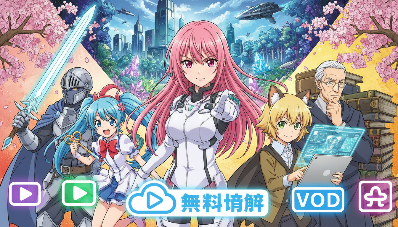 2026年春アニメ おすすめ5選、無料視聴・VOD比較で迷っていませんか？