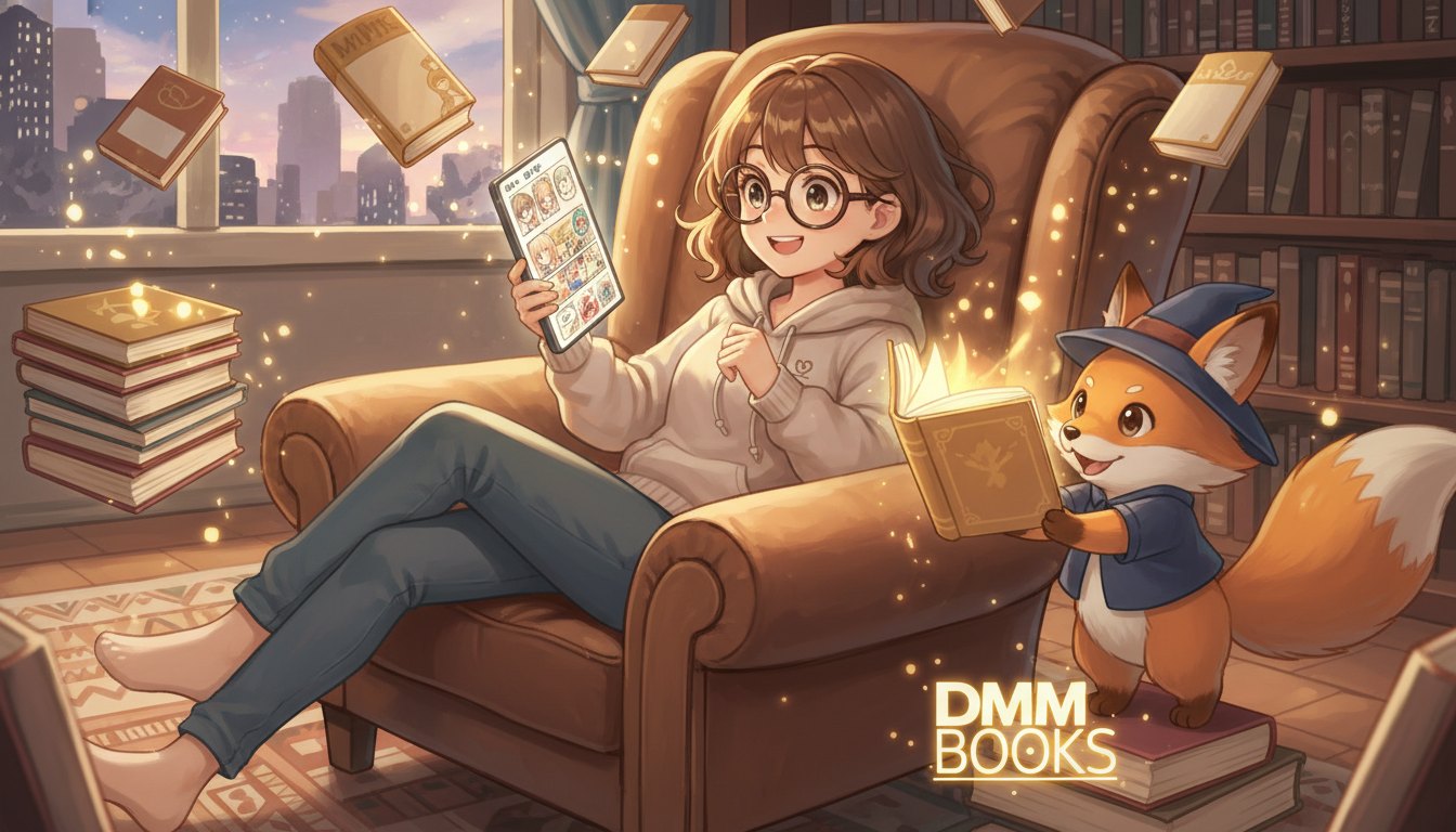 アニメ原作を安く読む方法、DMMブックスがお得って本当？