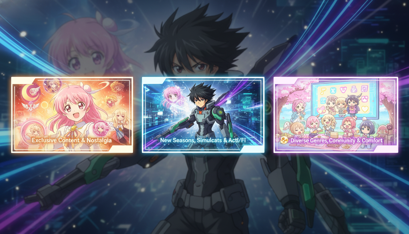 ABEMAプレミアム、アニメ好きが観るべき「3つの理由」知ってる？
