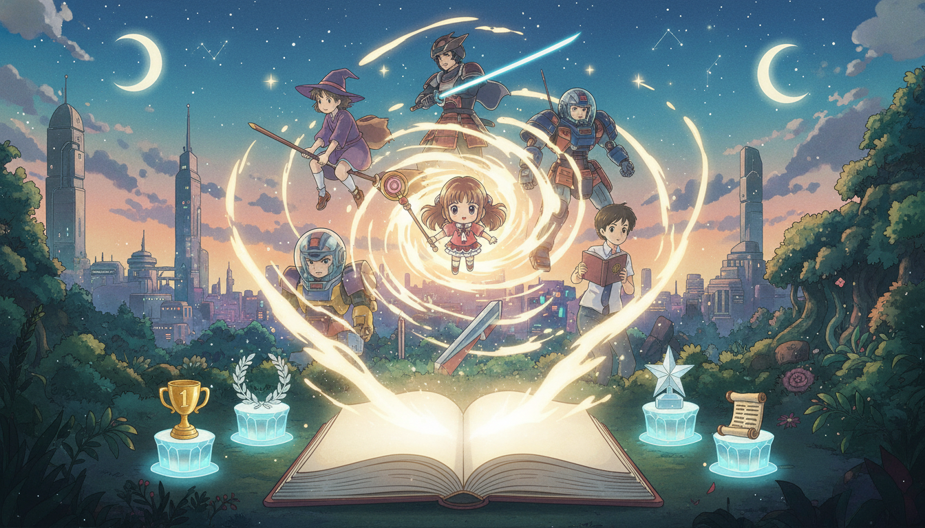 アニメ人気ランキング2026！今見るべきベスト5作品はどれですか？