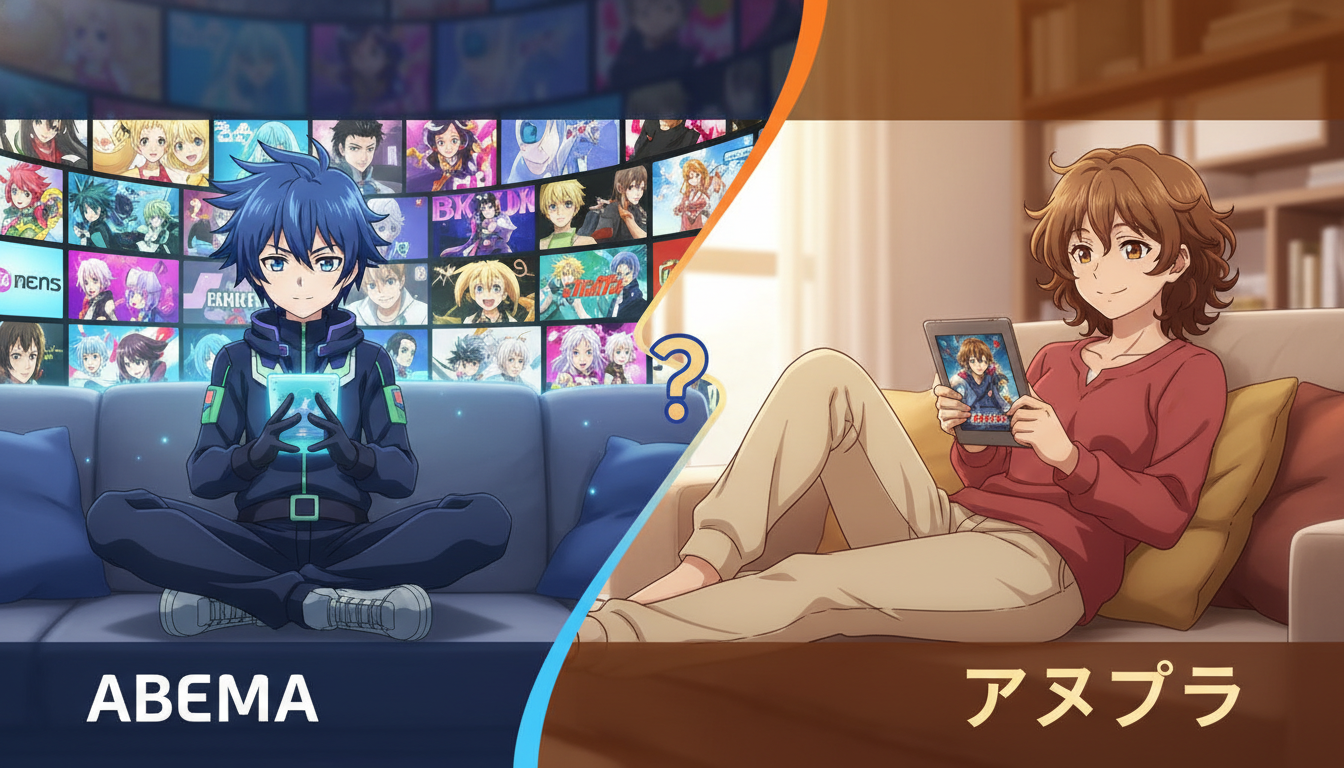 アニメ好きが実際に使ってわかったABEMAとアマプラの違い、気になる?