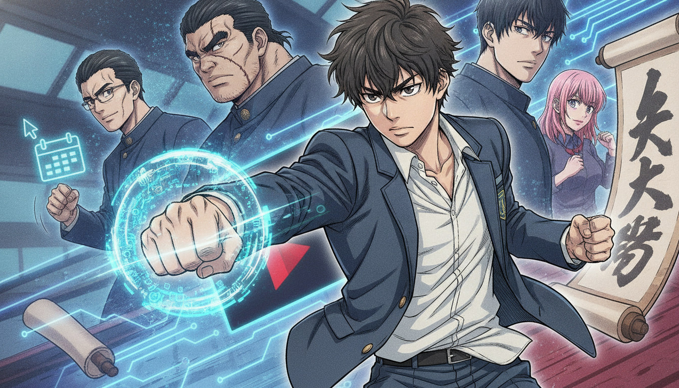 【喧嘩独学】Netflix実写ドラマ化！主演・鈴鹿央士で魅せる配信スケジュールや原作のどこまで描かれるかを本音で徹底考察！
