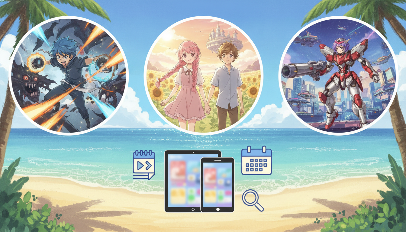 【2026最新】原作未読でも100%楽しめるおすすめ夏アニメ3選！事前知識ゼロでハマる見どころ徹底解説と一番おトクに全話追いつく配信サブスク比較！
