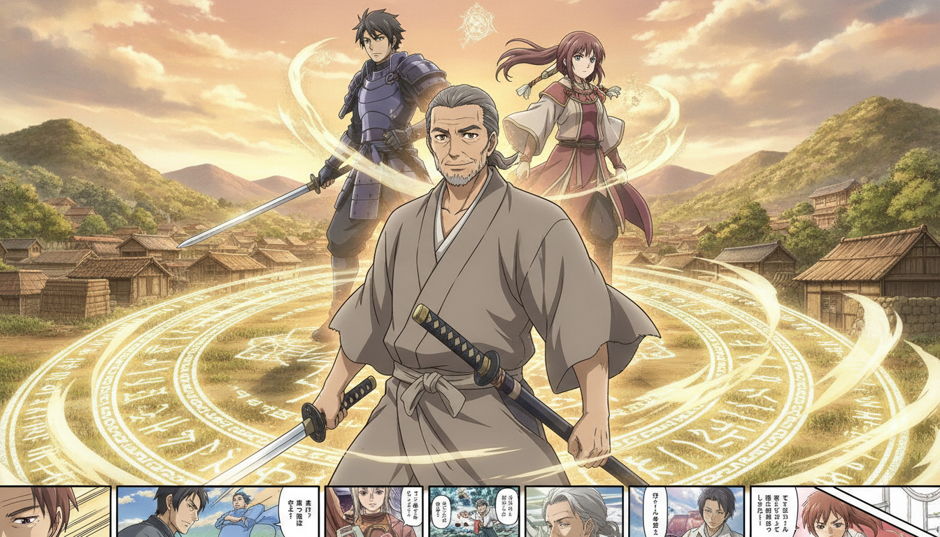 【片田舎のおっさん、剣聖になる2期】原作未読・初見でも楽しめる？神作画の夏アニメを1話から全話おトクに一気見できる配信サブスク比較と漫画を安く読む裏ワザ！
