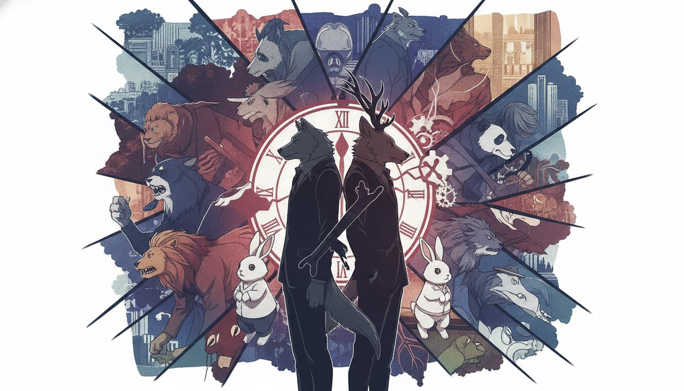 【BEASTARS 最終章】ファイナルシーズン開幕！前作までの複雑な人間関係・対立構図を総まとめ＆完結編の結末とテーマ性を本音で徹底考察！最速見逃し配信サブスクでタダで追いつく裏ワザも！