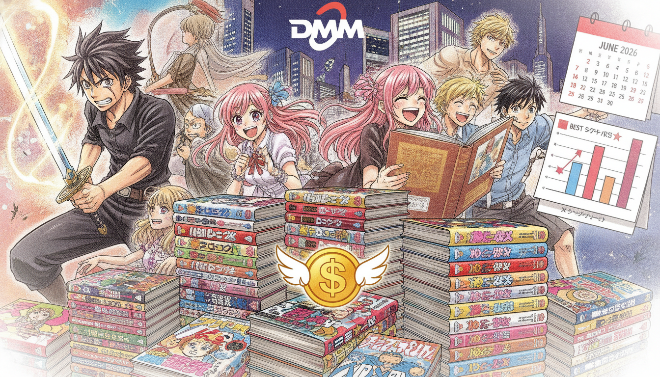 【2026年6月最新】DMMブックスの人気漫画＆今月のヒット作ランキング総まとめ！話題の新刊漫画から絶対にハズさないおすすめ名作とクーポン格安まとめ買い裏ワザ！
