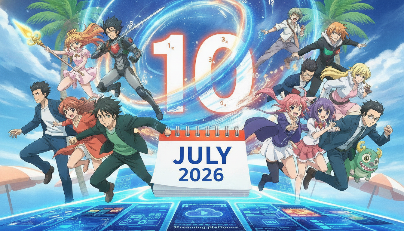 【2026最新】夏アニメ期待度ランキングおすすめ10選！7月開幕の新作覇権候補と全話一気に見放題で追える見逃し配信サブスク比較を本音解説！