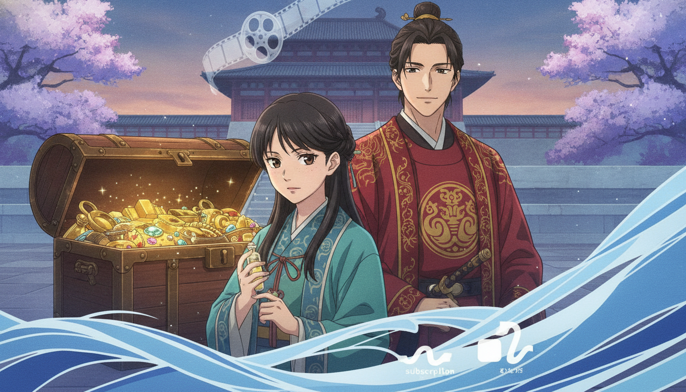 【劇場版 薬屋のひとりごと】映画『亡妃の秘宝』の公開日はいつ?過去作アニメと公開後の配信動画を一気に見放題で追うサブスク比較とアマプラ・U-NEXT無料お得術!