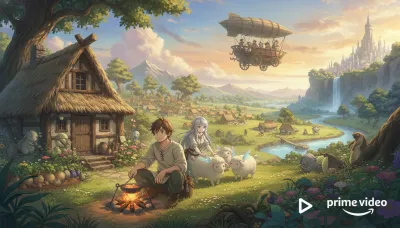 【タイパ最強】2026夏アニメ「戦わない異世界スローライフ」おすすめ5選！領民0人からごはん旅までアマプラ先行・独占配信をお得に一気見！！