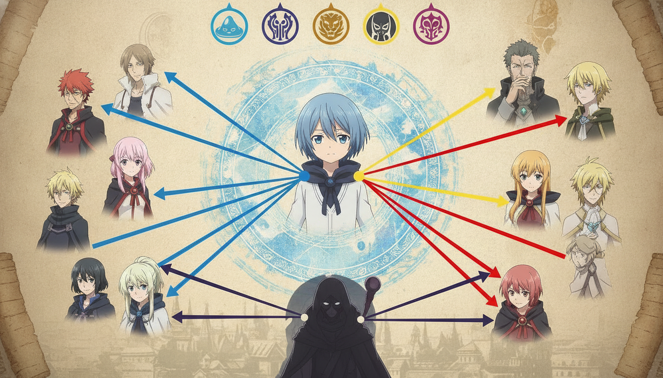 【2026最新】『転スラ4期』相関図つき解説!グランベルやマリアベルとの敵対関係・魔王レオンの思惑まで登場人物の勢力図をスッキリ整理!