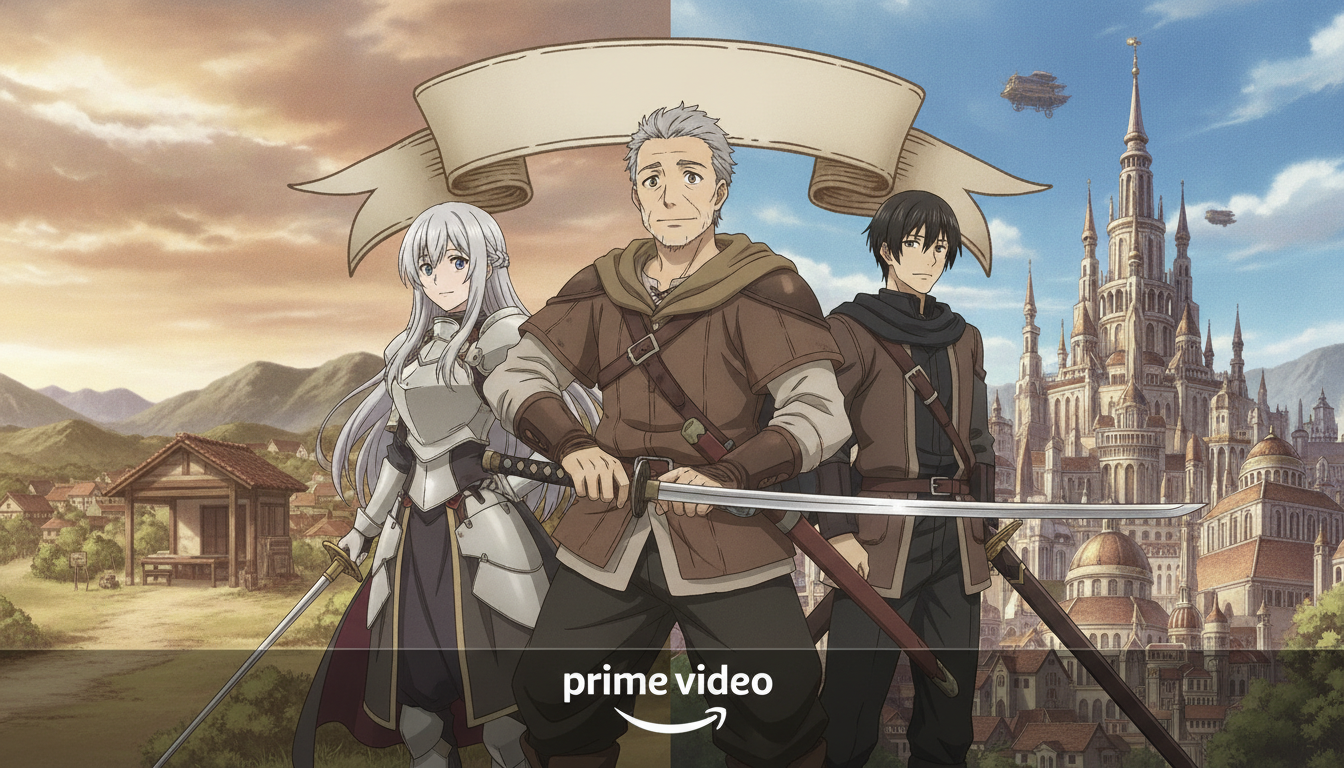 【おっさん剣聖2期】アニメ『片田舎のおっさん、剣聖になるⅡ』の見逃し動画配信はどこで見れる?2期の見放題はPrime Video独占配信!1期のおさらいや原作漫画をお得に楽しむ方法を解説!