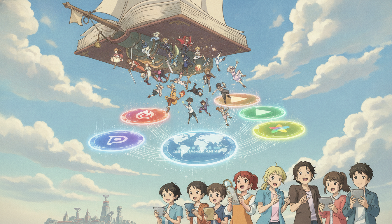 2026年夏アニメはどこで見れる？主要配信サービス・最速配信を作品別に比較