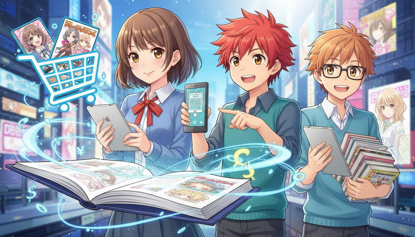 アニメ原作を安く読むなら電子書籍ストアの活用が断然お得！