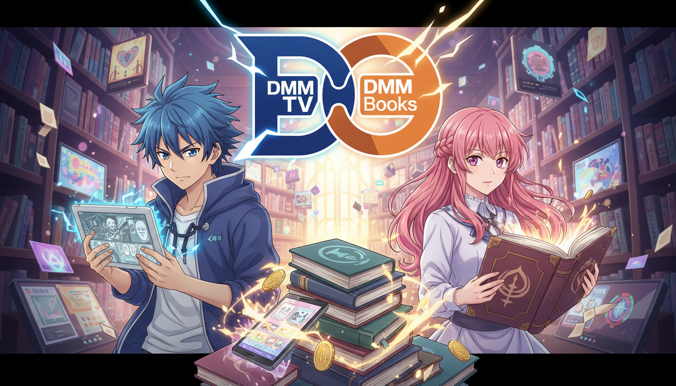 アニメ原作を安く読むなら「DMM TV」と「DMMブックス」の組み合わせが最強！
