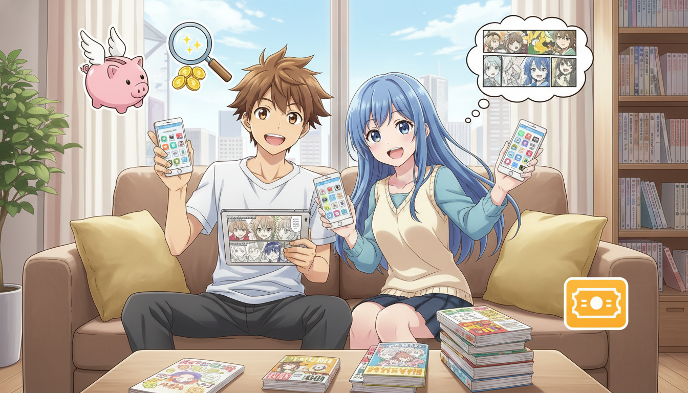 アニメも原作漫画も！賢くお得に楽しむ秘訣はコレ！