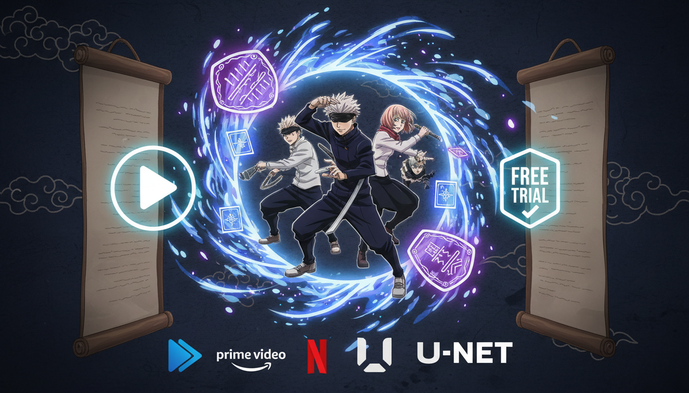 結論：呪術廻戦アニメ全話を無料で観るならVODの無料トライアルが断然おすすめ！
