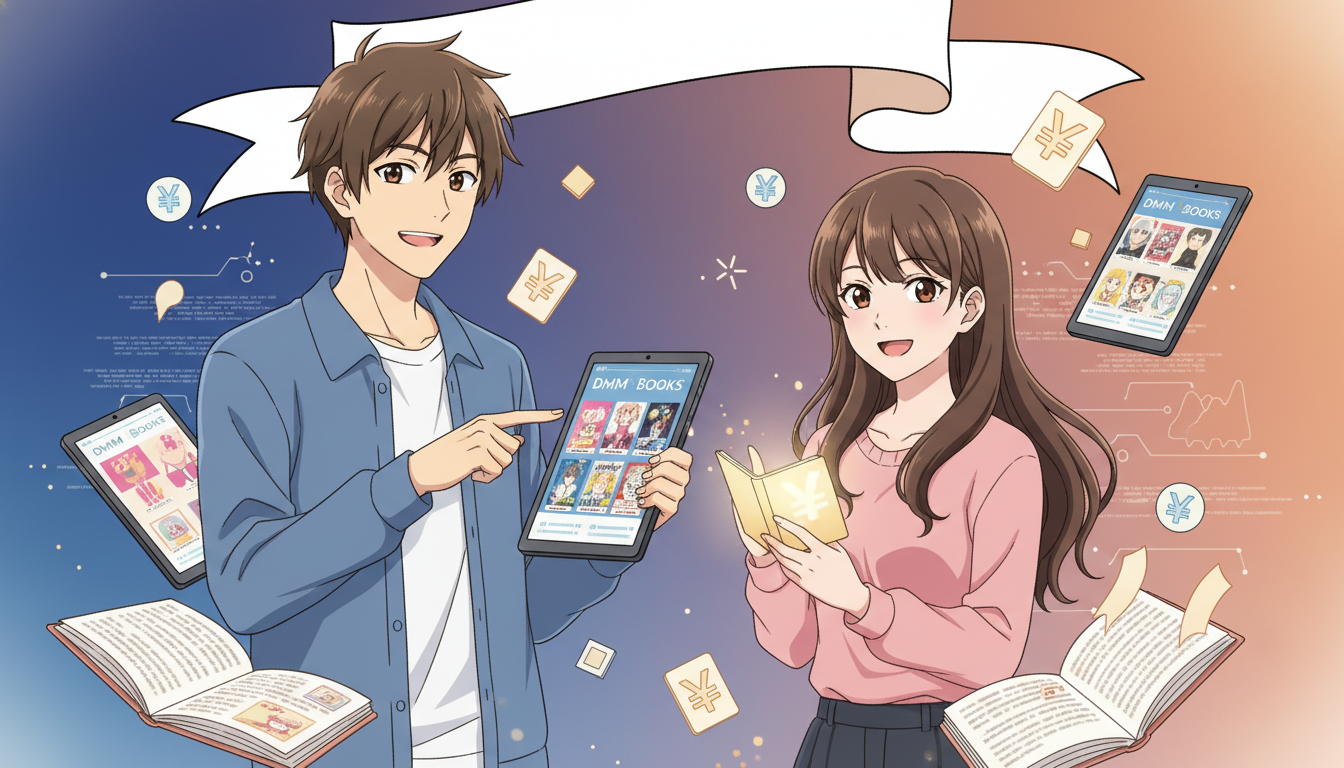 アニメ原作を安く読むならDMMブックスが断然おすすめなんです！