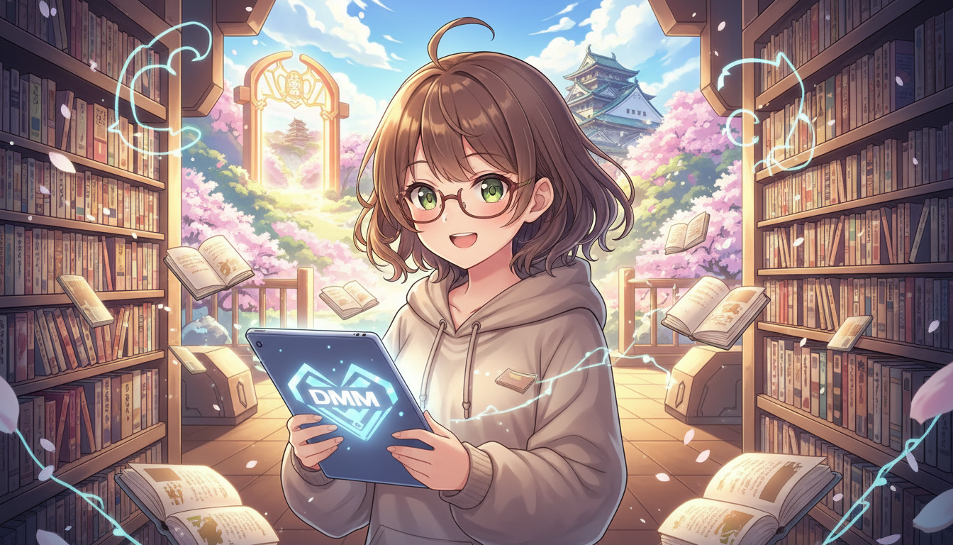 アニメ原作を安く読むならDMMブックスが断然おすすめなんです！