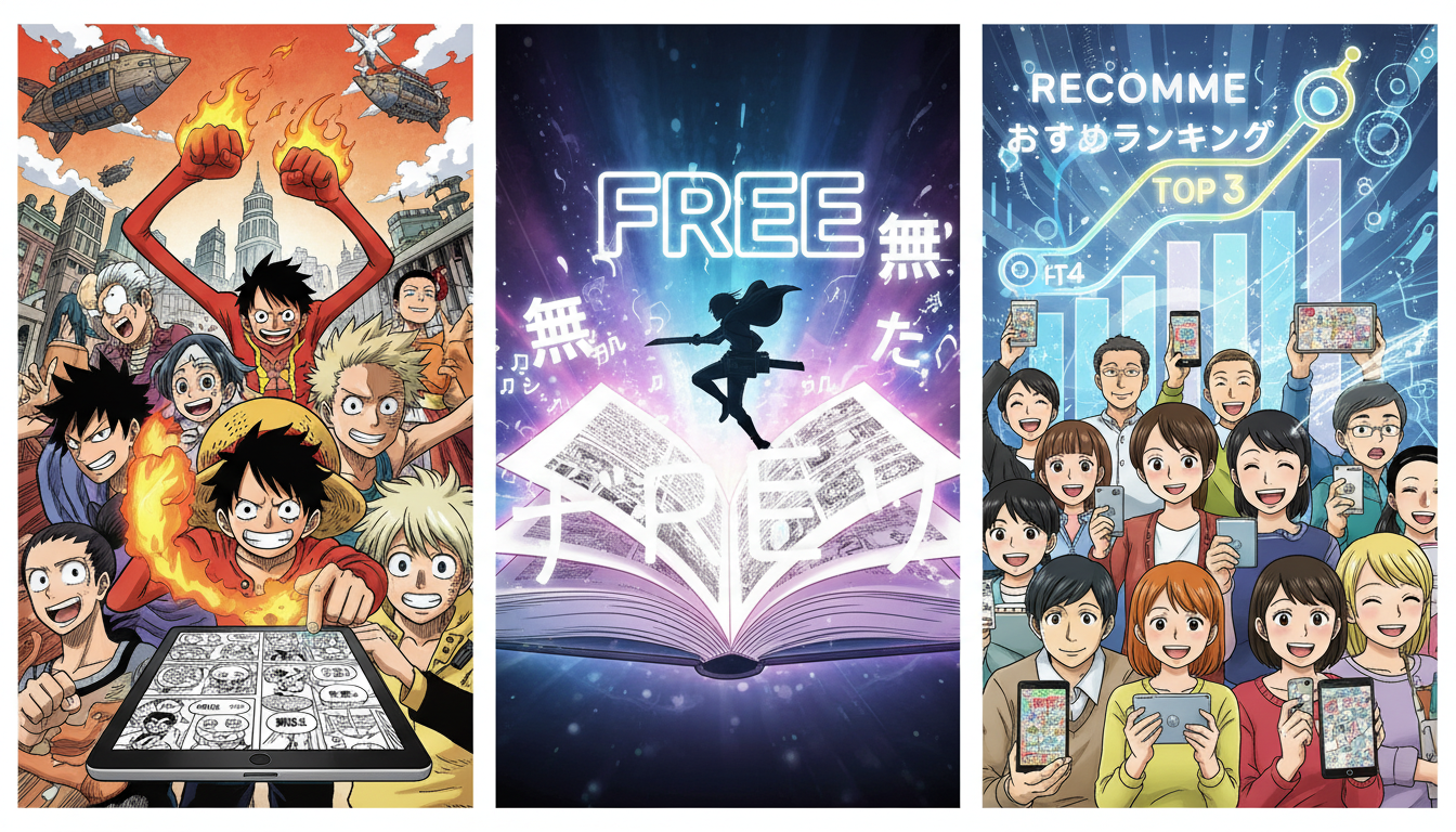 無料で漫画が読めるって本当？無料漫画アプリの魅力と選び方
