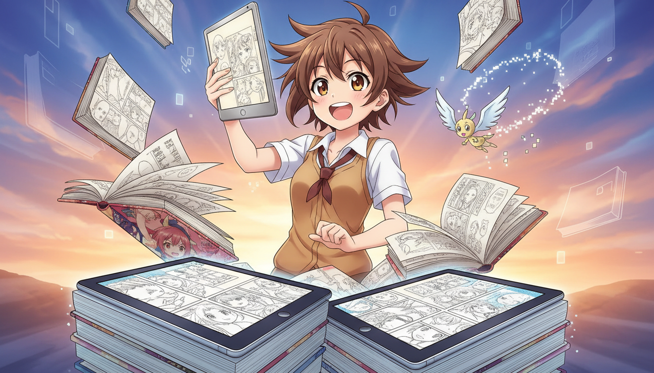 アニメ原作マンガをお得に読むなら電子書籍が断然おすすめ！