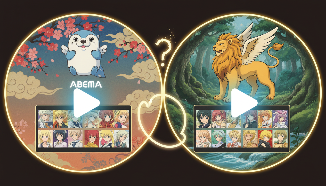 アニメファンが選ぶべき理由とは?各サービスの特徴を徹底解説!