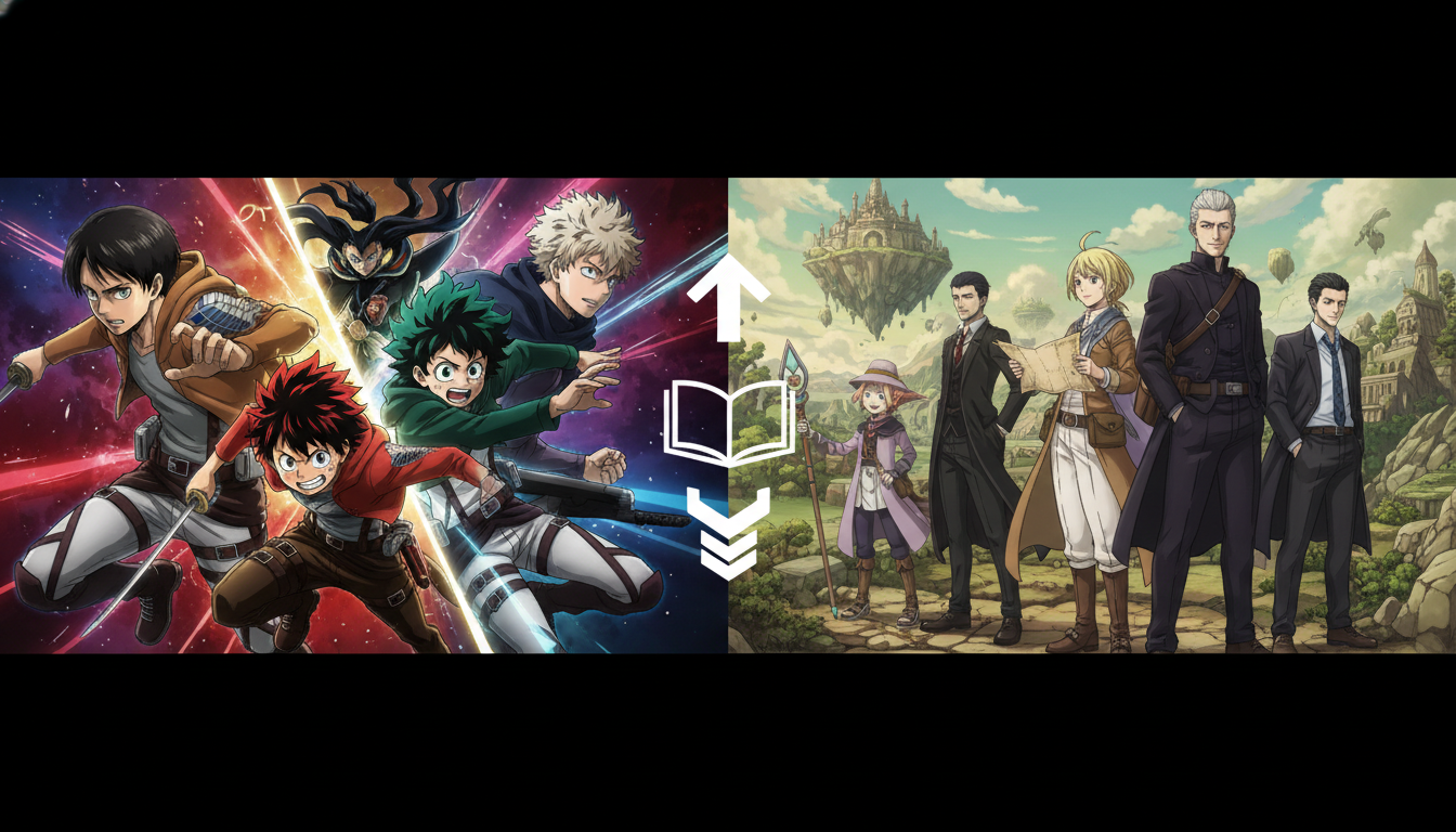 アニメも漫画も!今すぐチェックしたい名作が勢ぞろい!