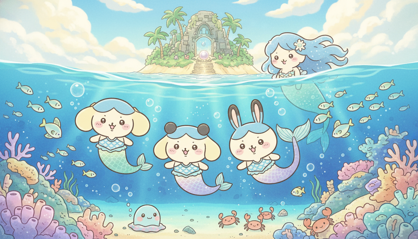 ついに確定!『映画ちいかわ 人魚の島のひみつ』は2026年7月24日公開!